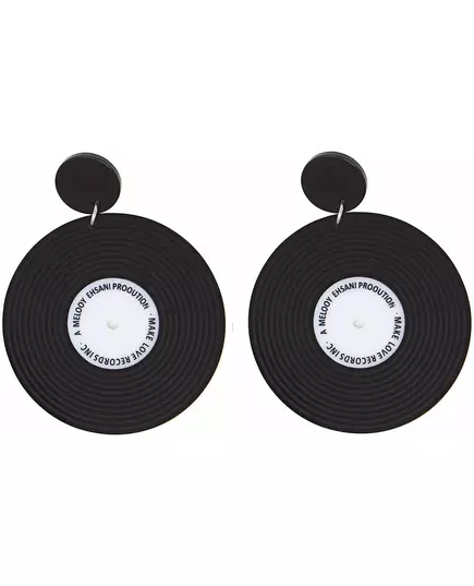 Retro náušnice vinylová deska pro dospělé, image 2