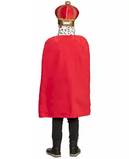 Červený královský plášť 80 cm pro děti, image 2