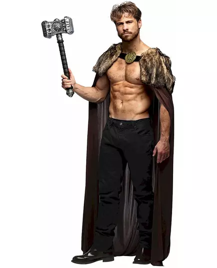 Luxusní plášť vikingského lorda pro dospělé 150 cm, image 2
