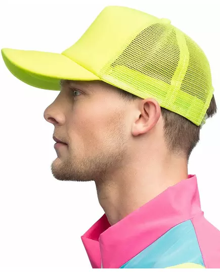 Fluorescenčně žlutá kšiltovka pro dospělé, image 2
