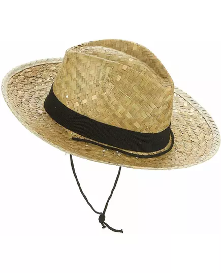 Slaměný kovbojský klobouk pro dospělé, image 2