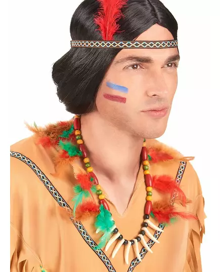 Indiánský náhrdelník z peří, image 2