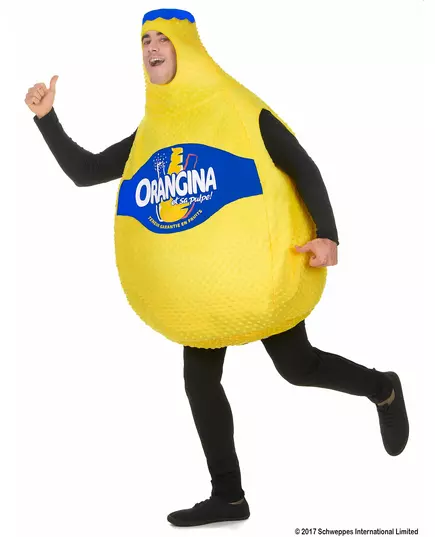 Kostým lahve Orangina pro dospělé, image 2