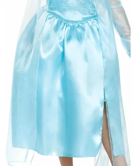 Klasický kostým Elsa – Sněhová královna pro dívky, Velikost: 7-8 let (124 - 136 cm), image 2