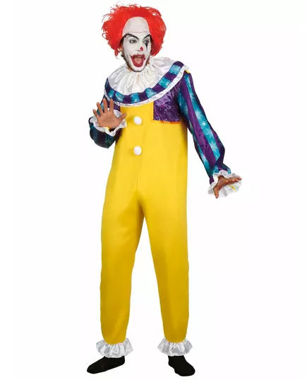 Kostým klauna z hororu pro dospělé, Velikost: Large, image 2