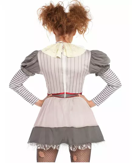 Strašidelný klaunský kostým pro ženy, Velikost: Small/Medium (38-40), image 2