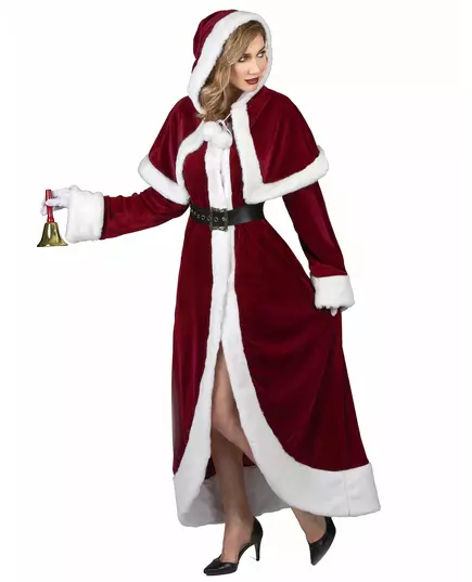 Super Deluxe kostým Mother Christmas pro dospělé, Velikost: Medium, image 2