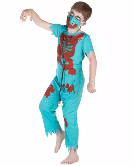 Kostým zombie doktora pro chlapce, image 2