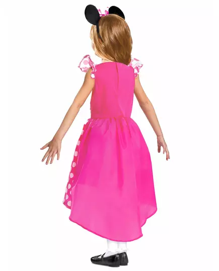Klasický růžový kostým Minnie pro dívky, Velikost: 5-6 let (109 - 126 cm), image 2
