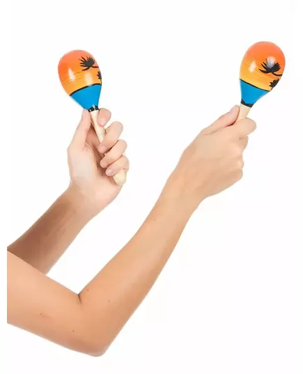 2 dřevěné havajské maraky, image 2