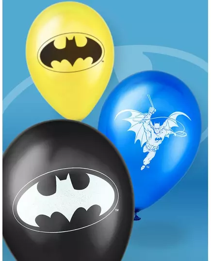 10 latexových balónků Batman 25x32cm, image 2