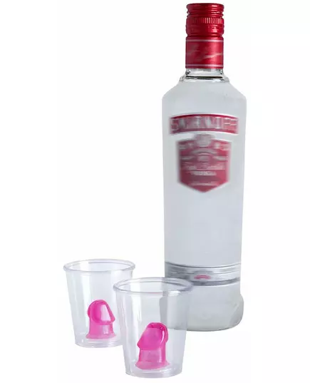 2 panákové skleničky Penis, image 2
