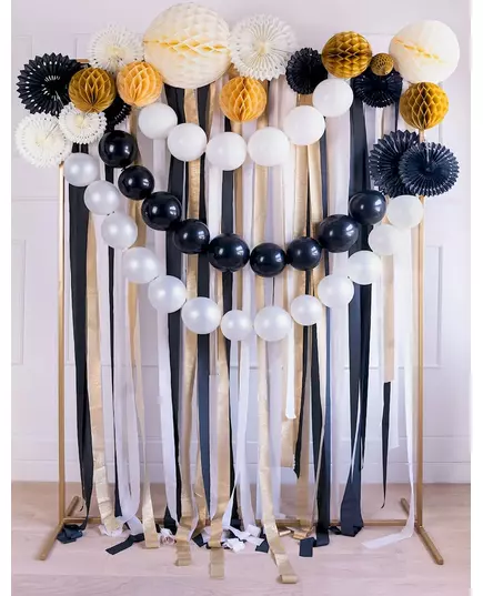 20× propojitelné nafukovací balónky černé 28 cm, image 2