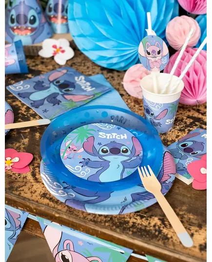 4 opakovaně použitelné talíře Stitch 21 cm, image 2