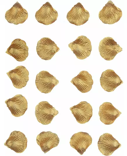 50 zlatých metalických okvětních lístků, image 2