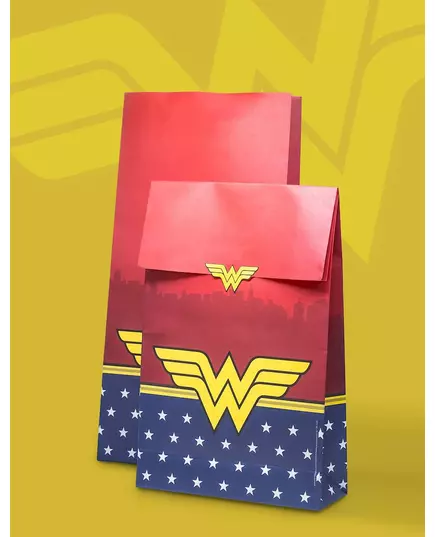 6 dárkových tašek Wonder Woman, image 2