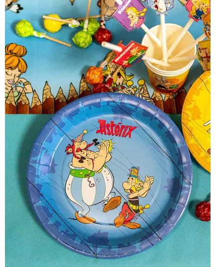 8 talířů Asterix 23 cm, image 2