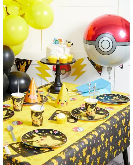 8 talířů Pokémon Pikachu 23 cm, image 2