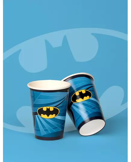 8 Batman kartonových kelímků 210 ml, image 2