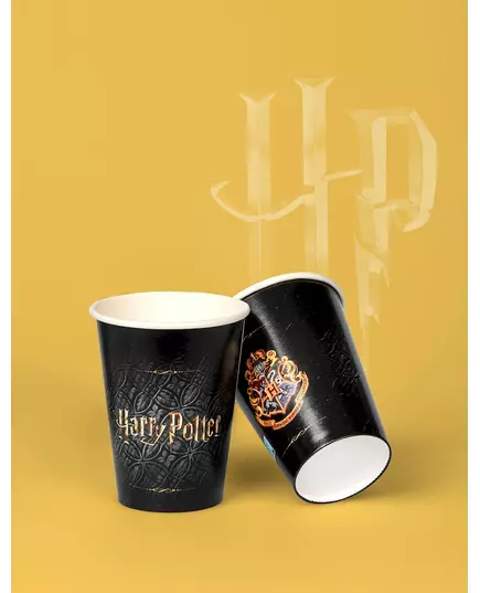 8 Harry Potter papírových kelímků 210 ml, image 2