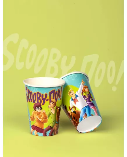 8 Scooby-Doo papírových kelímků 210 ml, image 2