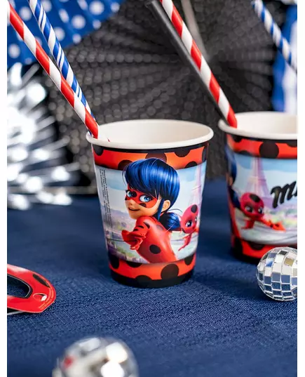 8 kartonových kelímků Ladybug in Paris 250 ml, image 2