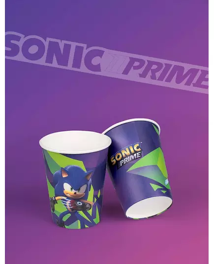 8 kelímků Sonic Prime 250 ml, image 2