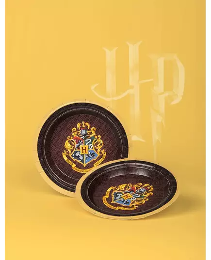 8 malých papírových talířů Harry Potter 18 cm, image 2