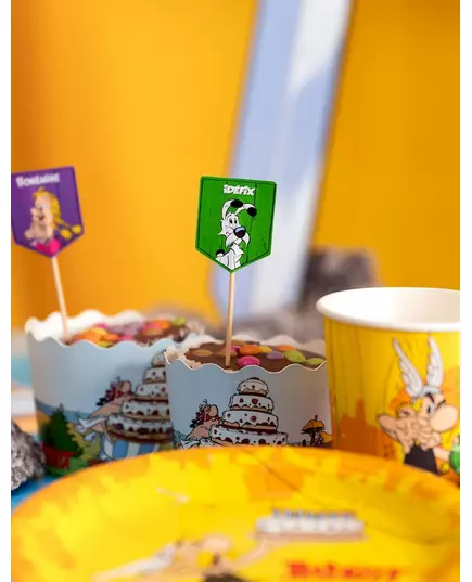8 zapichovátek na cupcakes Asterix, image 2