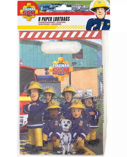 8 plastových tašek Fireman Sam 16 × 23 cm, image 2