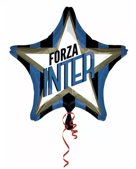 Fóliový balónek Inter hvězda 48 cm, image 2