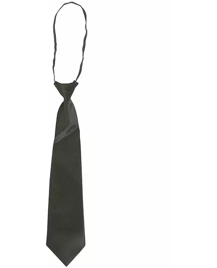 Dětská černá kravata 30 cm, image 2