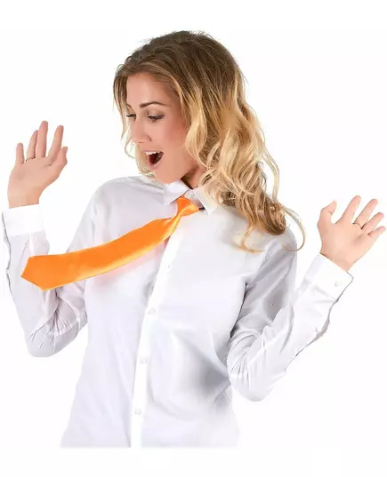 Oranžová kravata pro dospělé, image 2