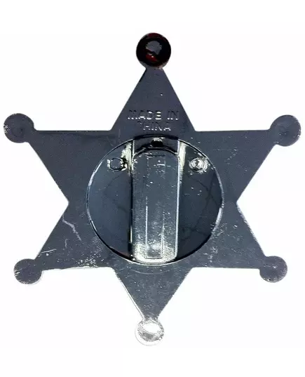 Stříbrná šerifská hvězda 7,5 cm, image 2