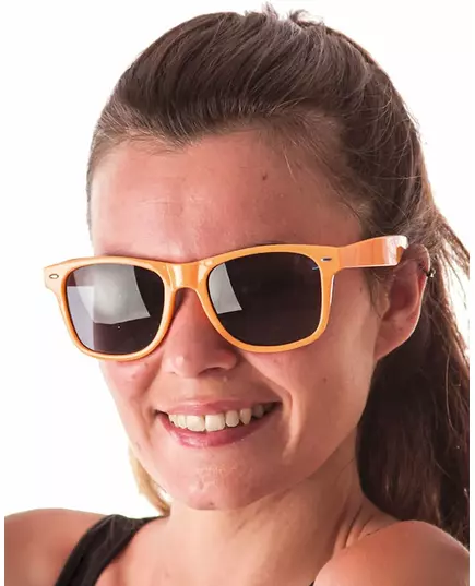 Oranžové fluorescenčně modré brýle pro dospělé, image 2