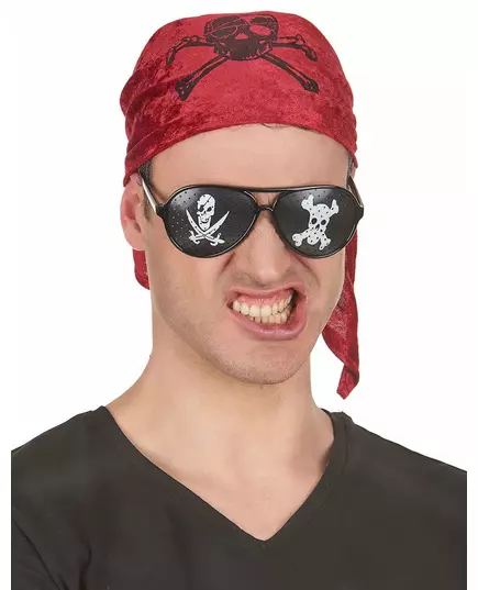 Černé pirátské brýle pro dospělé, image 2