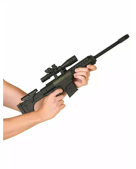 Černý plastový samopal pro děti, image 2