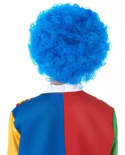 Modrá dětská klaunská paruka, image 2