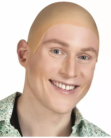 Paruka s holou lebkou pro muže, image 2