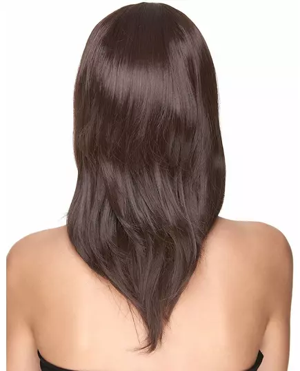 Luxusní hnědá paruka střední délky pro ženy - 170g, image 2