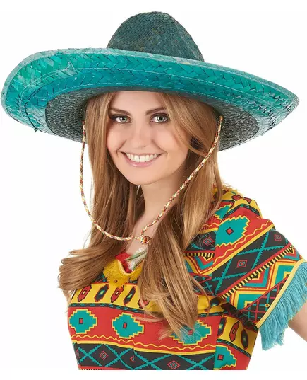Zelené mexické sombrero pro dospělé, image 2