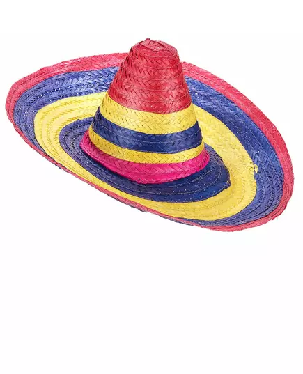 Vícebarevné sombrero pro dospělé 50 cm, image 2
