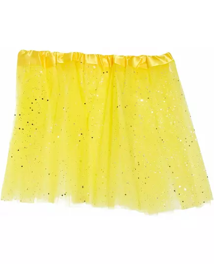 Žluté flitrované tutu pro dívky, image 2