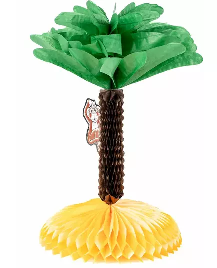 Papírový středový dekor Havajská palma 33cm, image 2