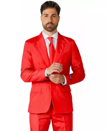Mr. Solid red suit pro muže Suitmeister, Velikost: Small (EU 44-46), image 2