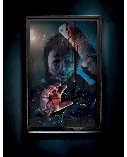 Dekorace okna Bloody Killer 80 x 120 cm, image 2