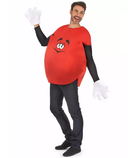 Kostým červeného bonbonu pro dospělé, image 2