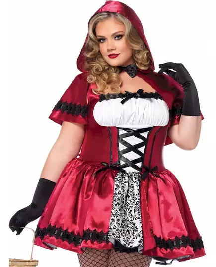 Kostým Červené Karkulky pro ženy plus size, Velikost: XX-Large, image 2