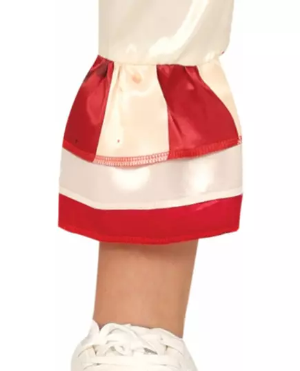 Děsivý červeno-bílý teenage klaunský kostým, image 2