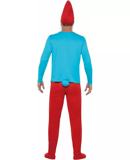 Kostým Papa Smurf pro dospělé – velká velikost, image 2